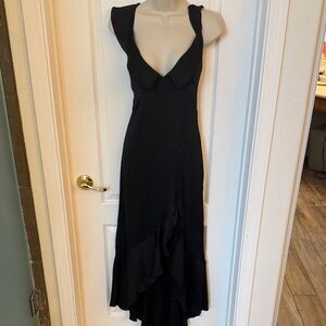 Express Black High Low Dress